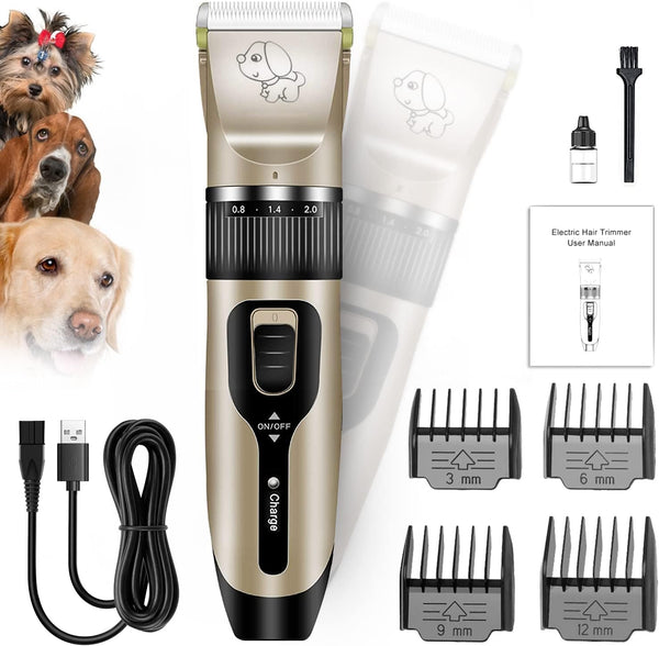 Dog Grooming 9IN1 Pet Hair Clippers, Dog Grooming Kit(Clipper Set only)