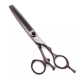 Black 6.0" 440C Swivel Thinning Scissors