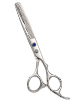 Blue Crystal Right Handed Thinning Scissors