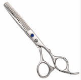 Blue Crystal Right Handed Thinning Scissors