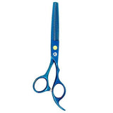 Elegant Blue Hair Thinning Scissors