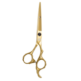 Professional Barber 6.0" Golden  Hairdressing Scissors For Barbers