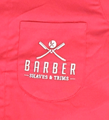 Red Barber Shirt