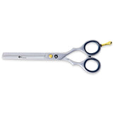 Matte Silver Line Hair Thinning Scissors