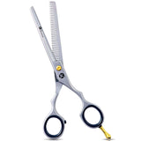 Matte Silver Line Hair Thinning Scissors