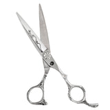 Silver Snake 6.0" Hairdressing Scissors For Barbers